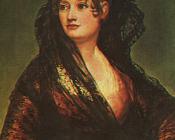 弗朗西斯科德戈雅 - Dona Isabel Cobos de Porcel